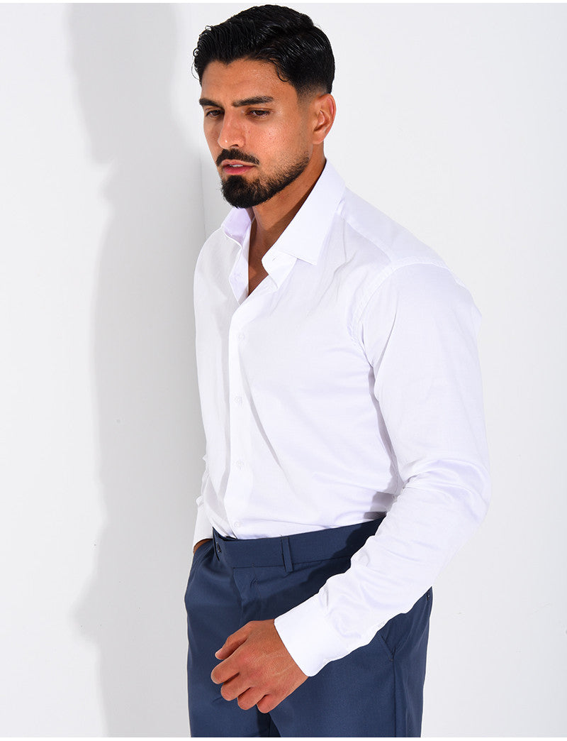 Chemise unie