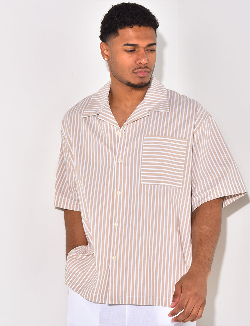 Chemise à rayure