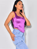 Corset en satin