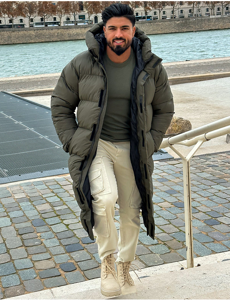 Doudoune longue homme