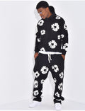 Ensemble à fleurs pantalon et sweat