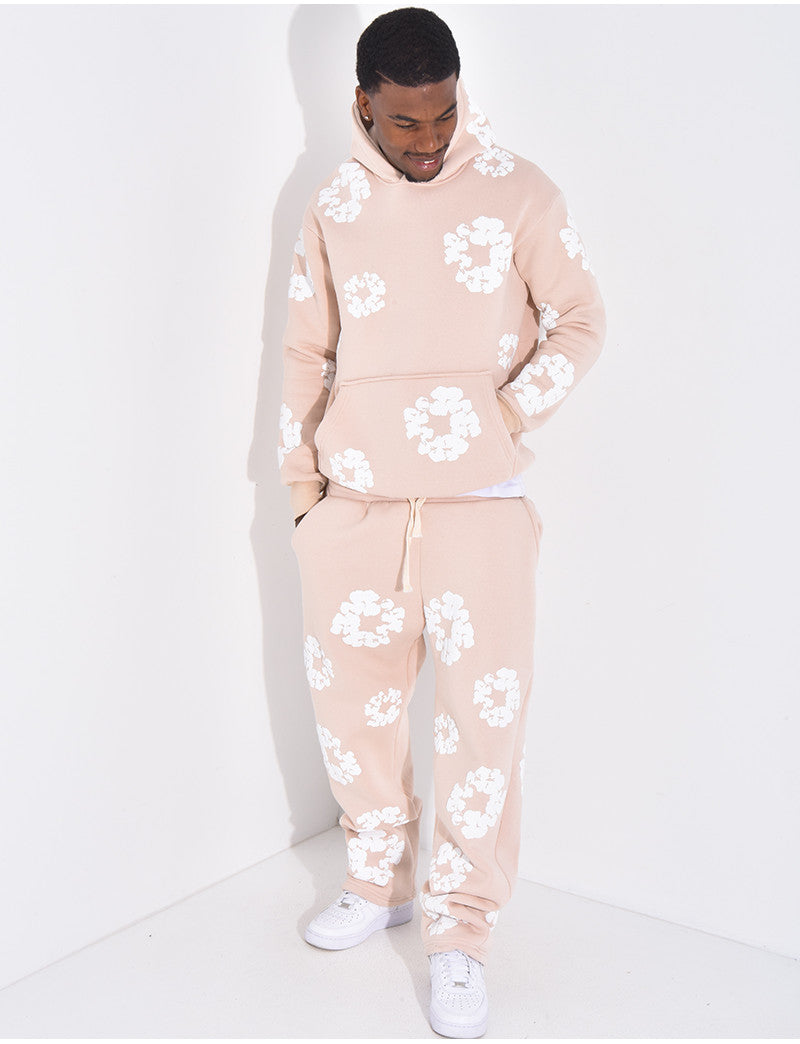 Ensemble à fleurs pantalon et sweat