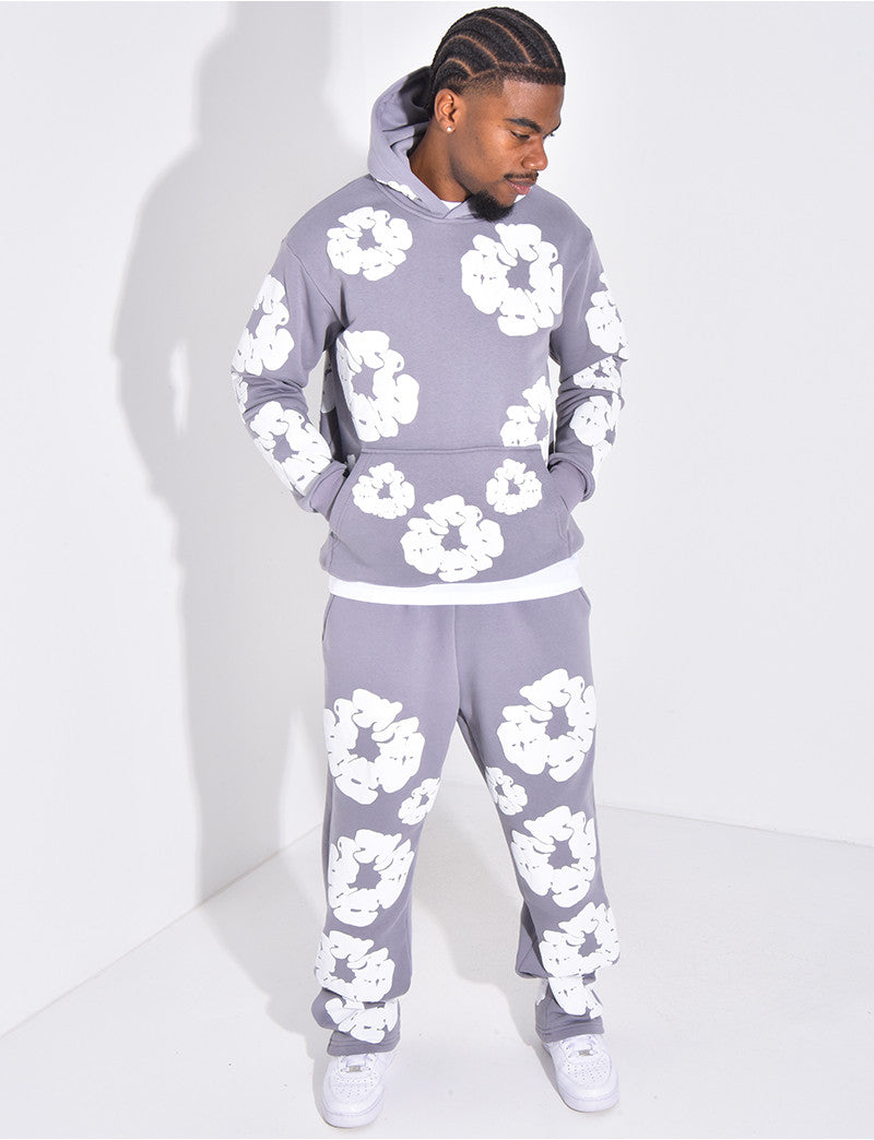 Ensemble à fleurs pantalon et sweat