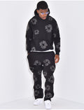Ensemble à fleurs pantalon et sweat