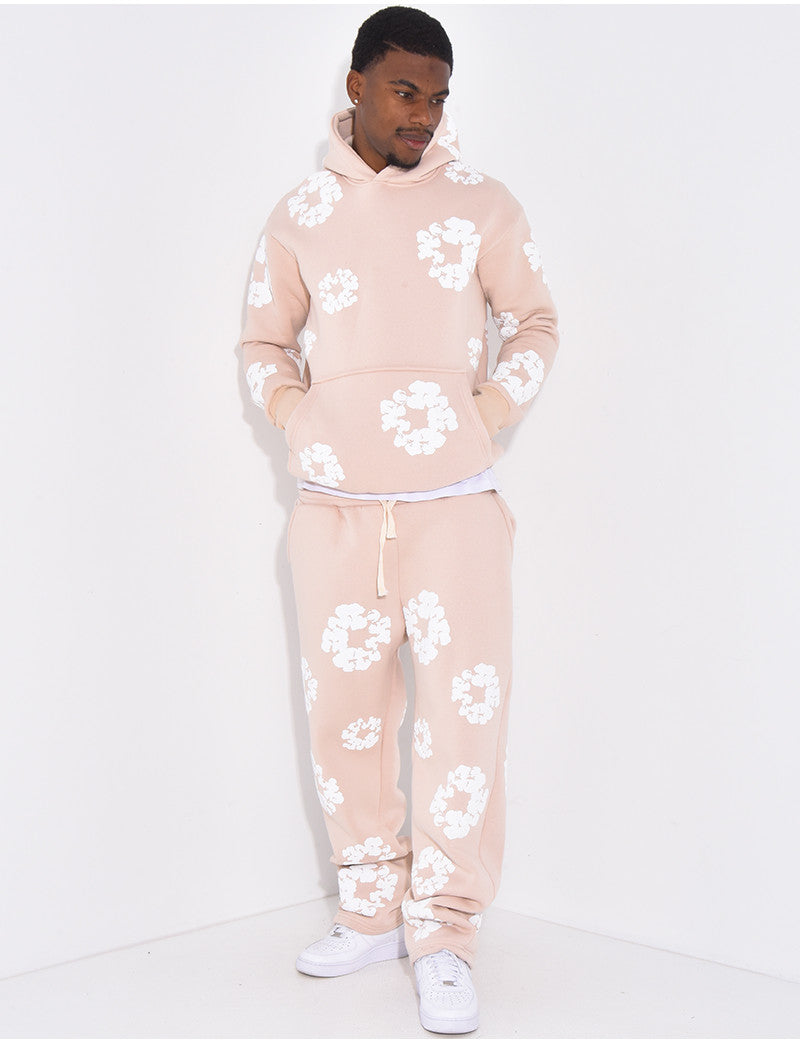 Ensemble à fleurs pantalon et sweat