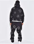 Ensemble à fleurs pantalon et sweat