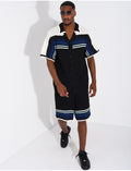 Ensemble ajouré short et chemise