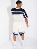 Ensemble ajouré short et chemise