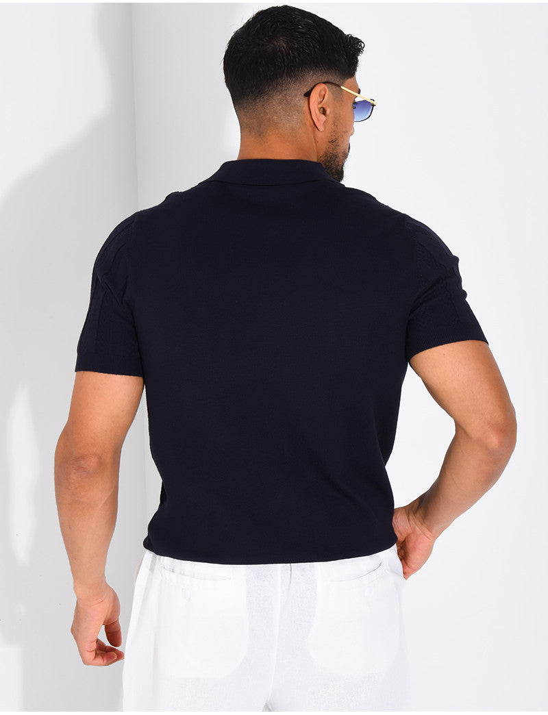 Polo à rayures