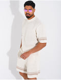 Ensemble ajouré short et t-shirt