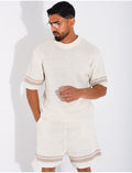 Ensemble ajouré short et t-shirt