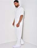 Ensemble chemise et pantalon en éponge