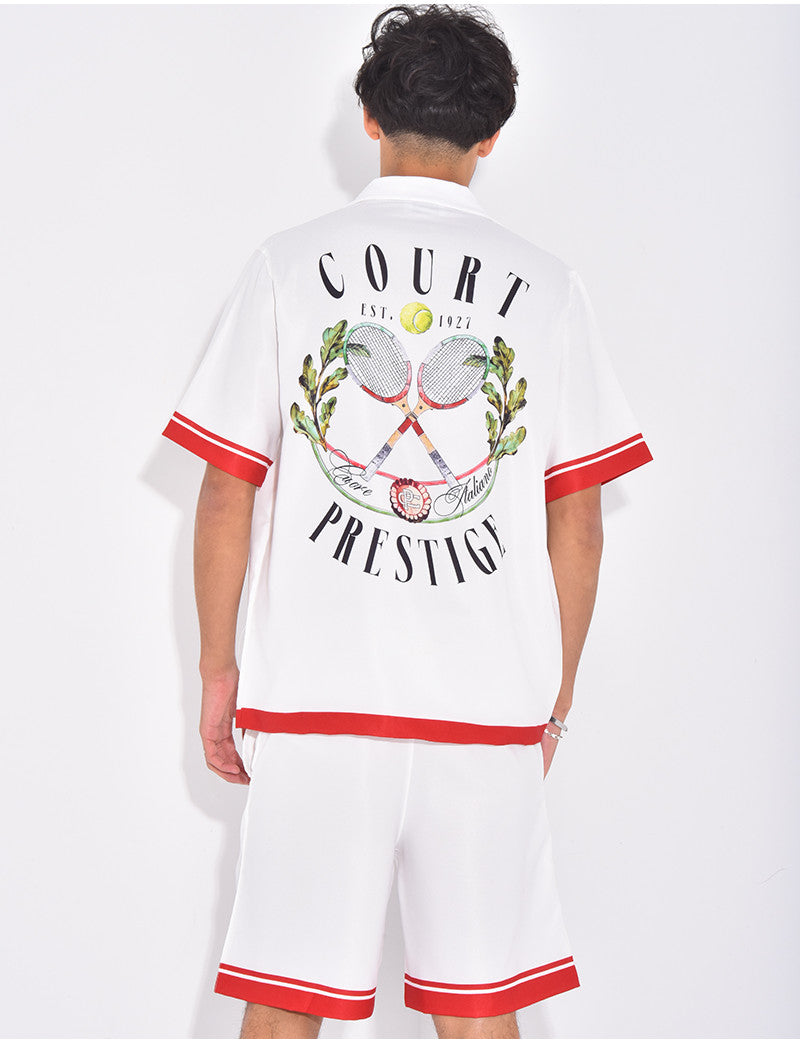 Ensemble chemise et short " court prestige "