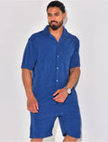 Ensemble chemise et short en éponge