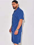 Ensemble chemise et short en éponge