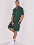 Ensemble chemise et short en éponge