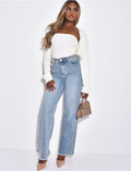 Ensemble top bustier et boléro assorti