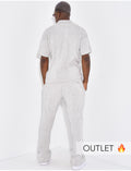 Ensemble côtelé pantalon et polo