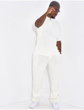 Ensemble côtelé pantalon et polo