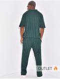 Ensemble côtelé pantalon et polo