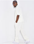 Ensemble côtelé pantalon et polo