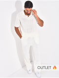 Ensemble côtelé pantalon et polo