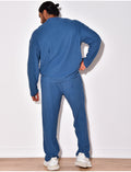 Ensemble plissée pantalon et pull