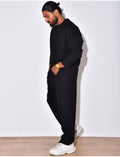 Ensemble plissée pantalon et pull