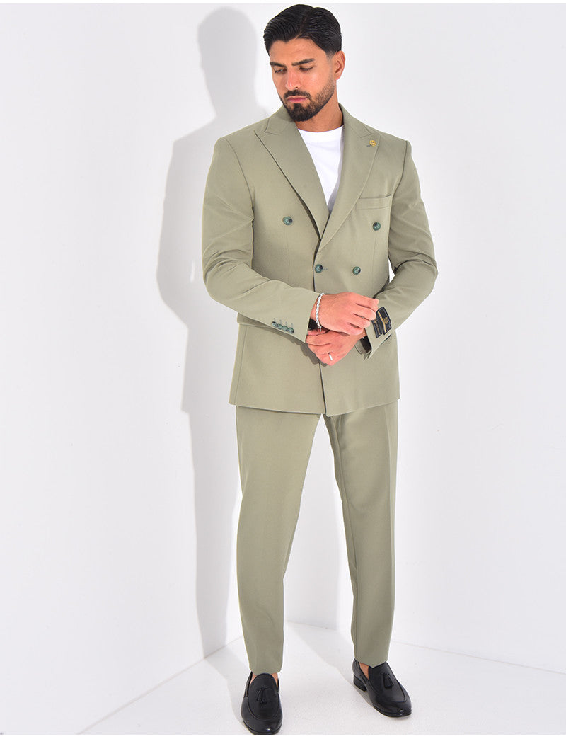 Ensemble de costume 2 pièces croisé