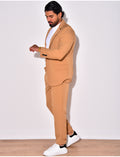 Ensemble de costume 2 pièces, veste et pantalon