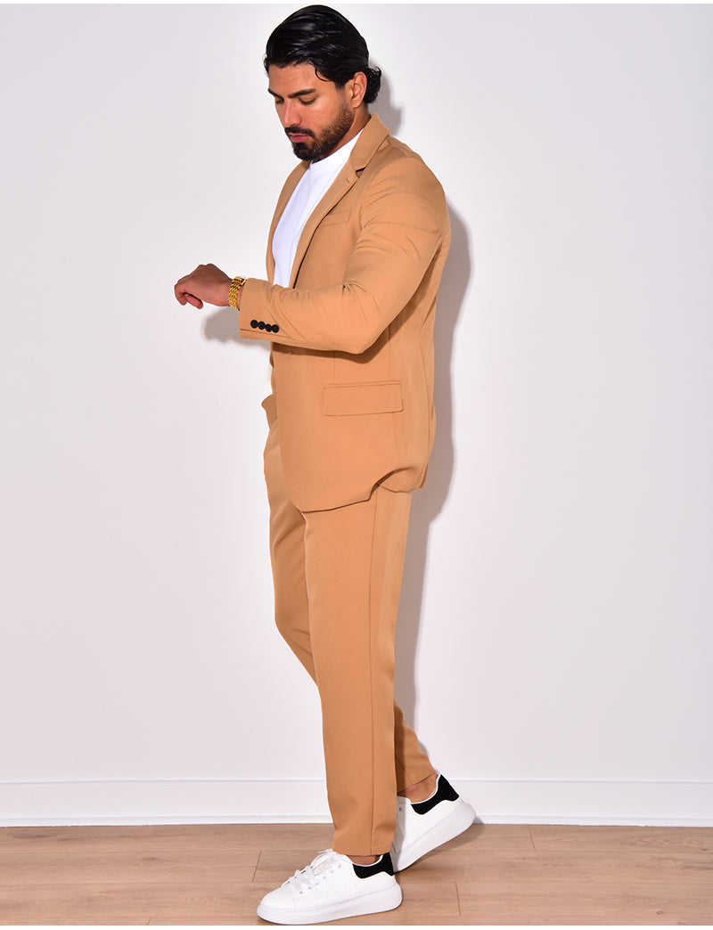 Ensemble de costume 2 pièces, veste et pantalon