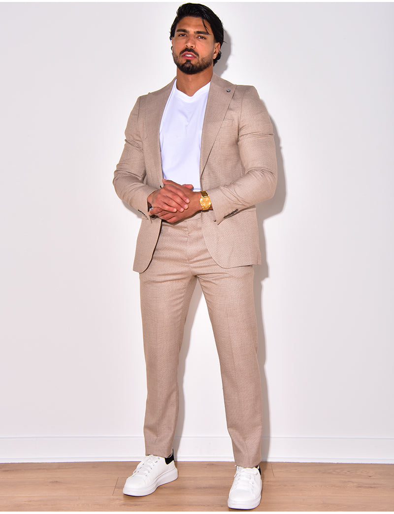Ensemble de costume 2 pièces, veste et pantalon