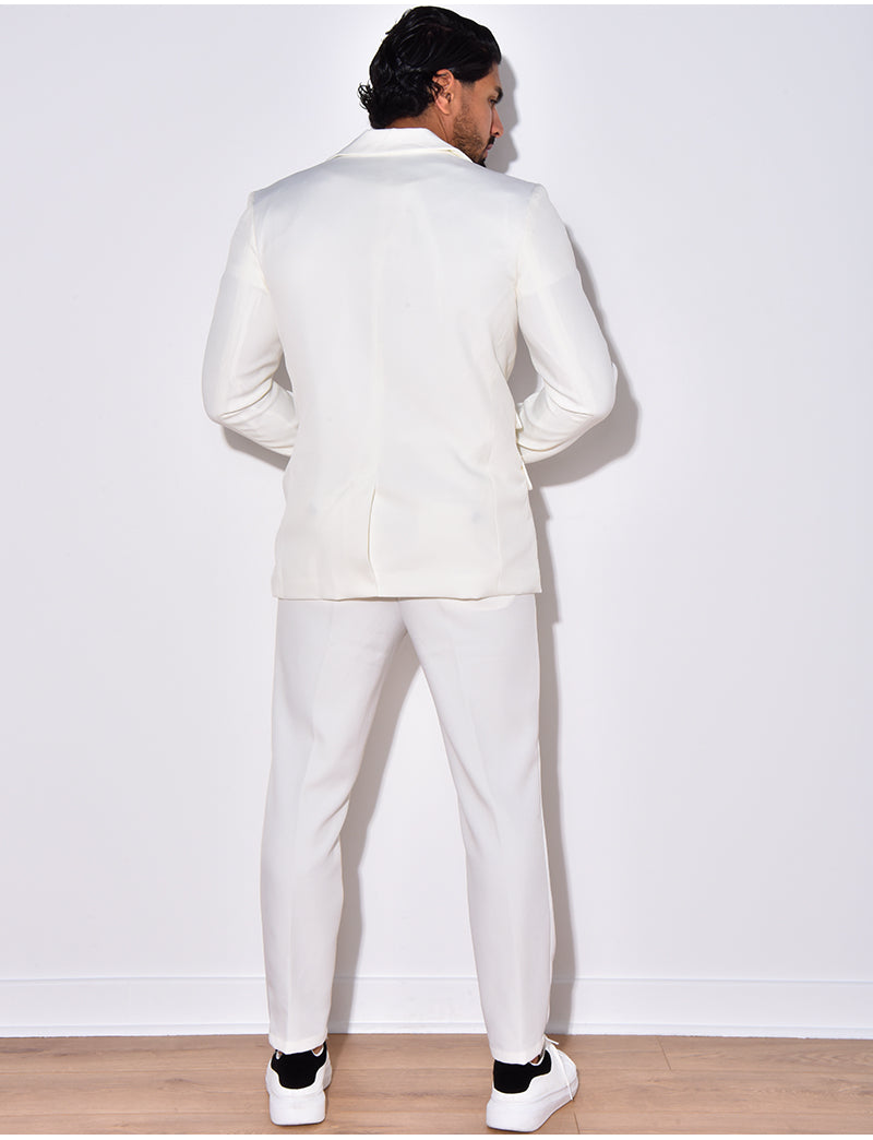 Ensemble de costume 2 pièces, veste et pantalon