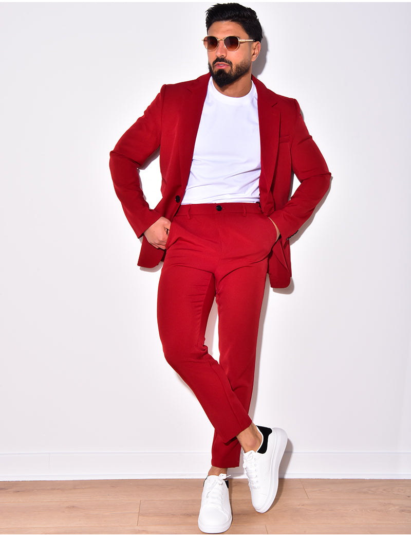 Ensemble de costume 2 pièces, veste et pantalon