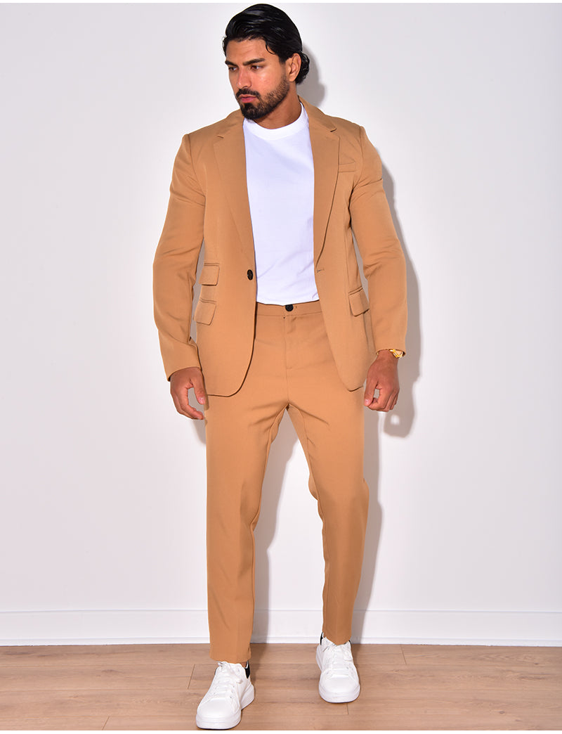 Ensemble de costume 2 pièces, veste et pantalon