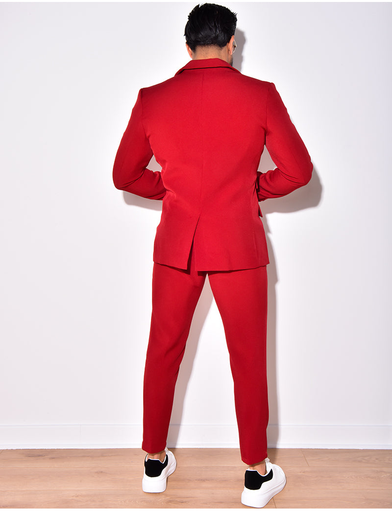 Ensemble de costume 2 pièces, veste et pantalon