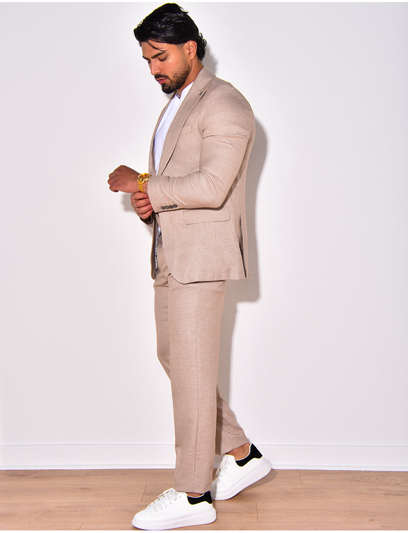 Ensemble de costume 2 pièces, veste et pantalon