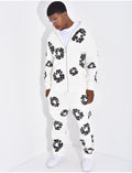 Ensemble de jogging à fleurs
