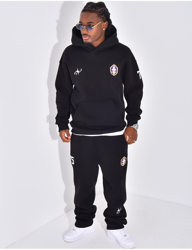Ensemble de jogging pantalon et sweat à capuche "connect"