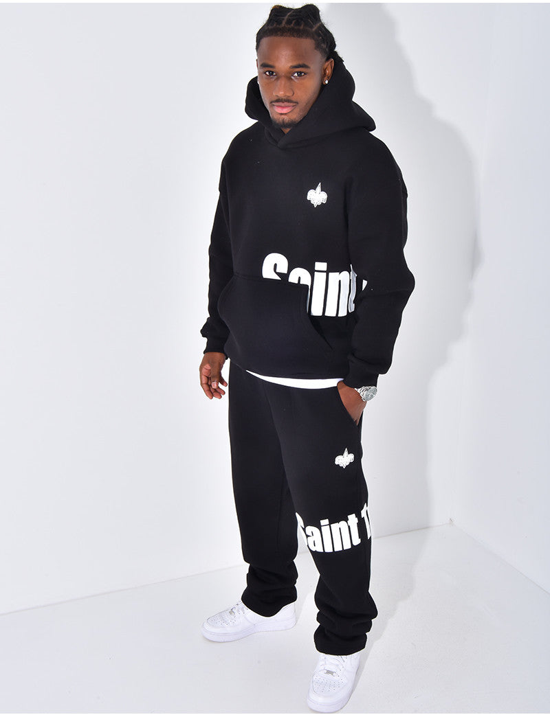 Ensemble de jogging pantalon et sweat à capuche "Saint Connect"
