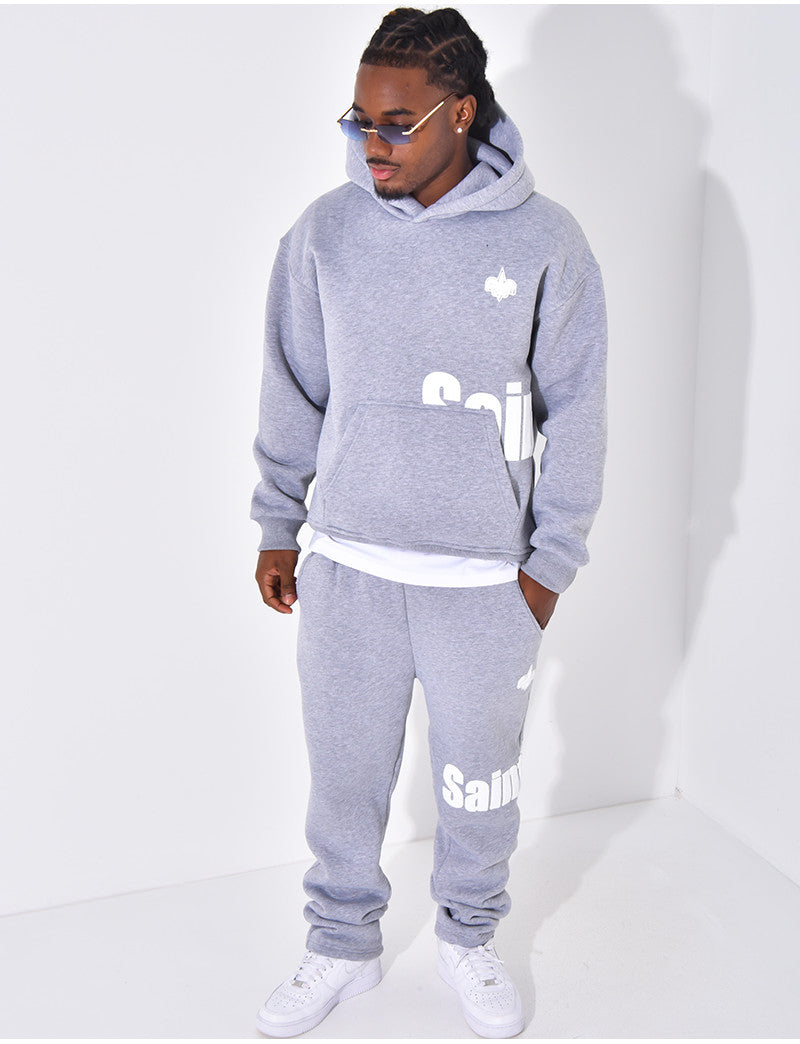 Ensemble de jogging pantalon et sweat à capuche "Saint Connect"