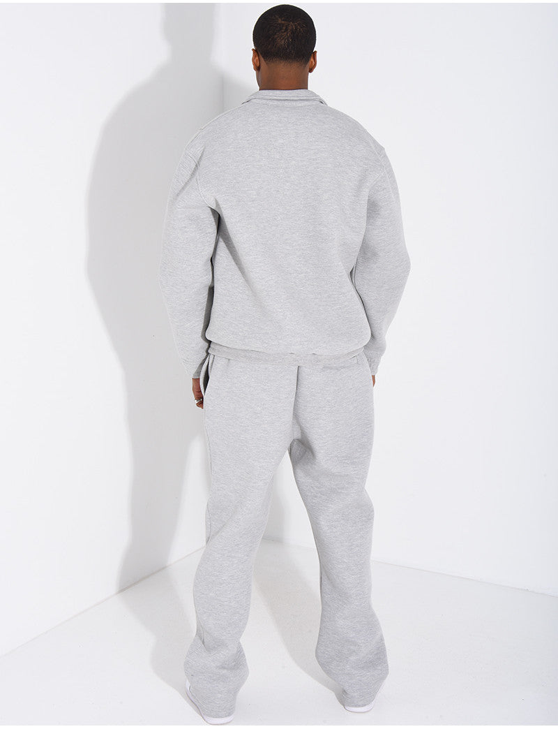 Ensemble de jogging pantalon et veste col montant
