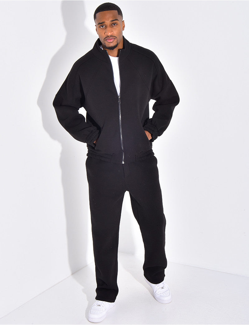 Ensemble de jogging pantalon et veste zippée