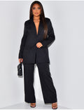 Ensemble de tailleur oversize à paillettes