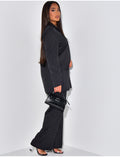 Ensemble de tailleur oversize à paillettes