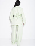 Ensemble de tailleur blazer cintré et pantalon droit