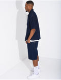 Ensemble en jeans short et chemise