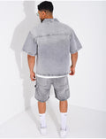Ensemble en jeans short et chemise