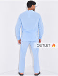 Ensemble en lin pantalon et chemise
