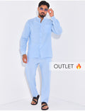 Ensemble en lin pantalon et chemise